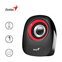 Parlante GENIUS SP-Q160 USB Power 6W Red